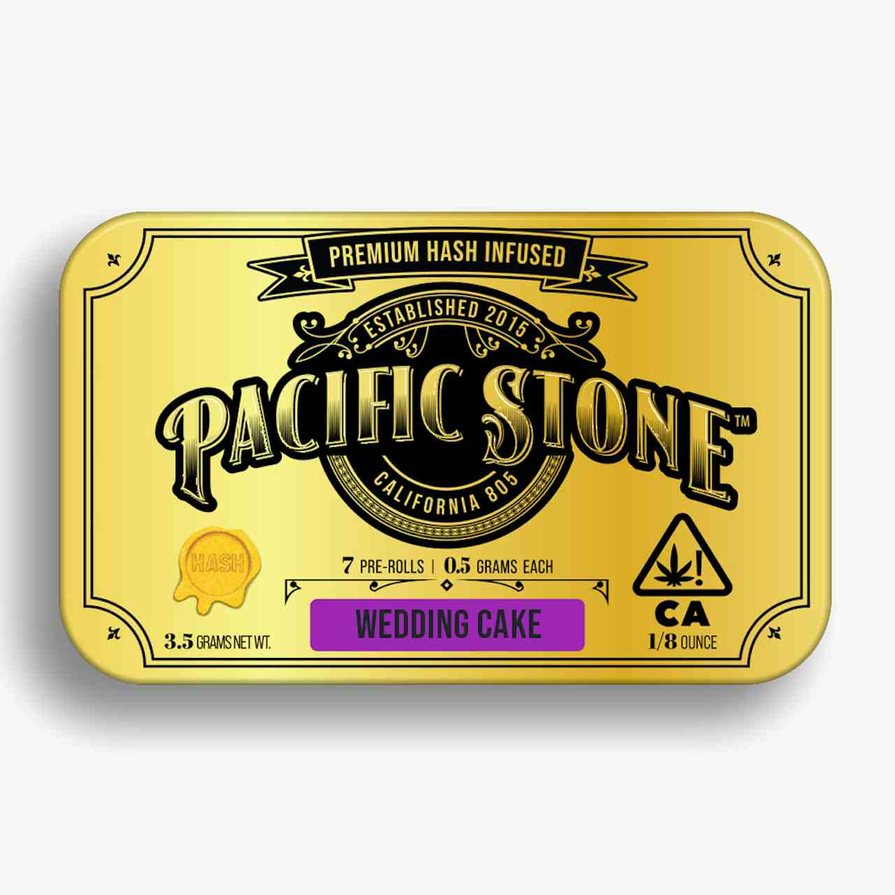 Wedding Cake Indica Hash Infused Pre-Rolls 7pk (3.5g)