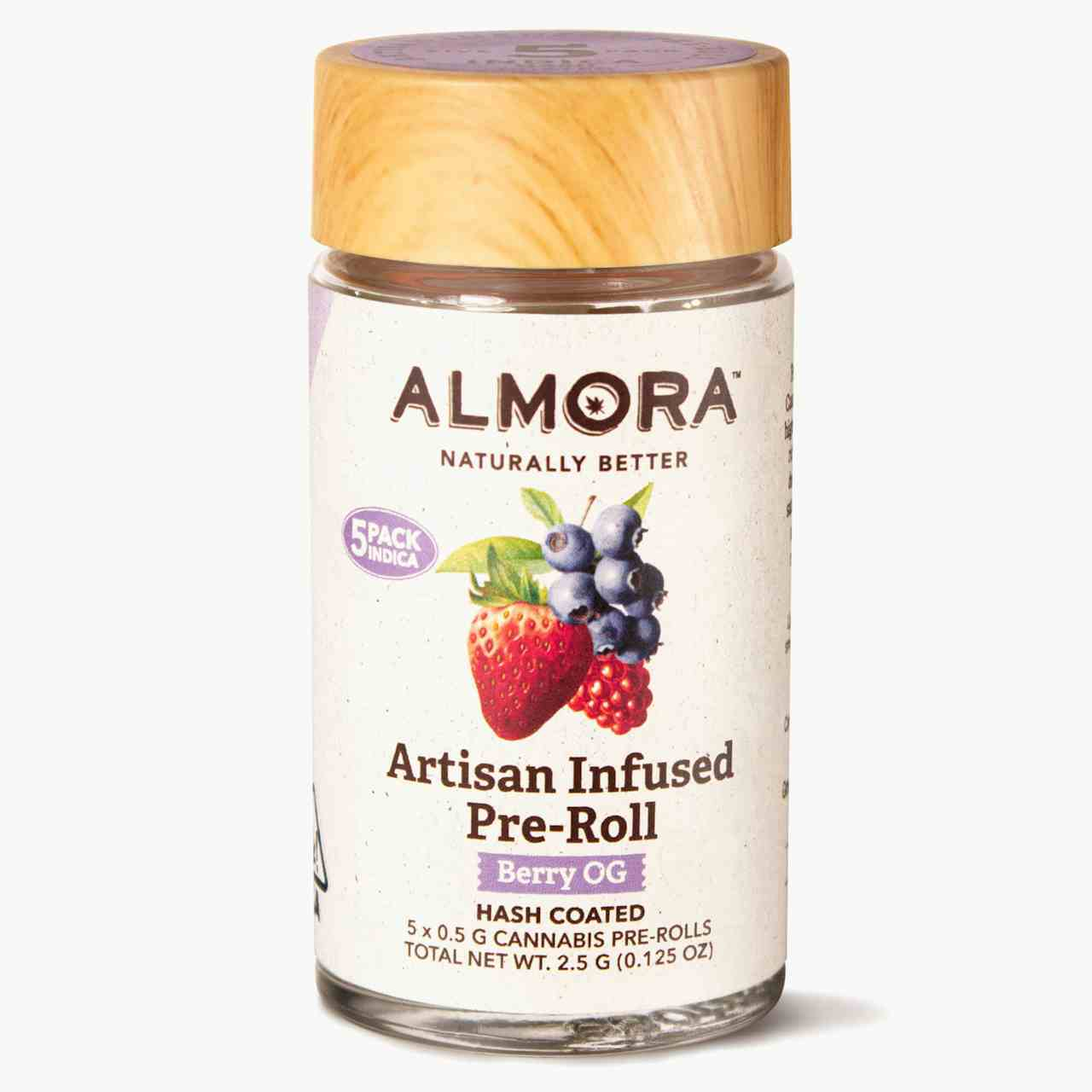 Berry OG - Artisan Infused Pre Roll 5 Pack | 0.5g