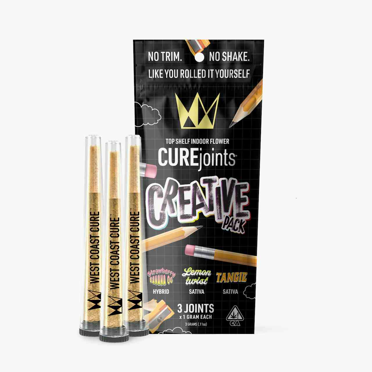 Creative Pack - Top Shelf CUREjoint Variety Pack 3 x 1G