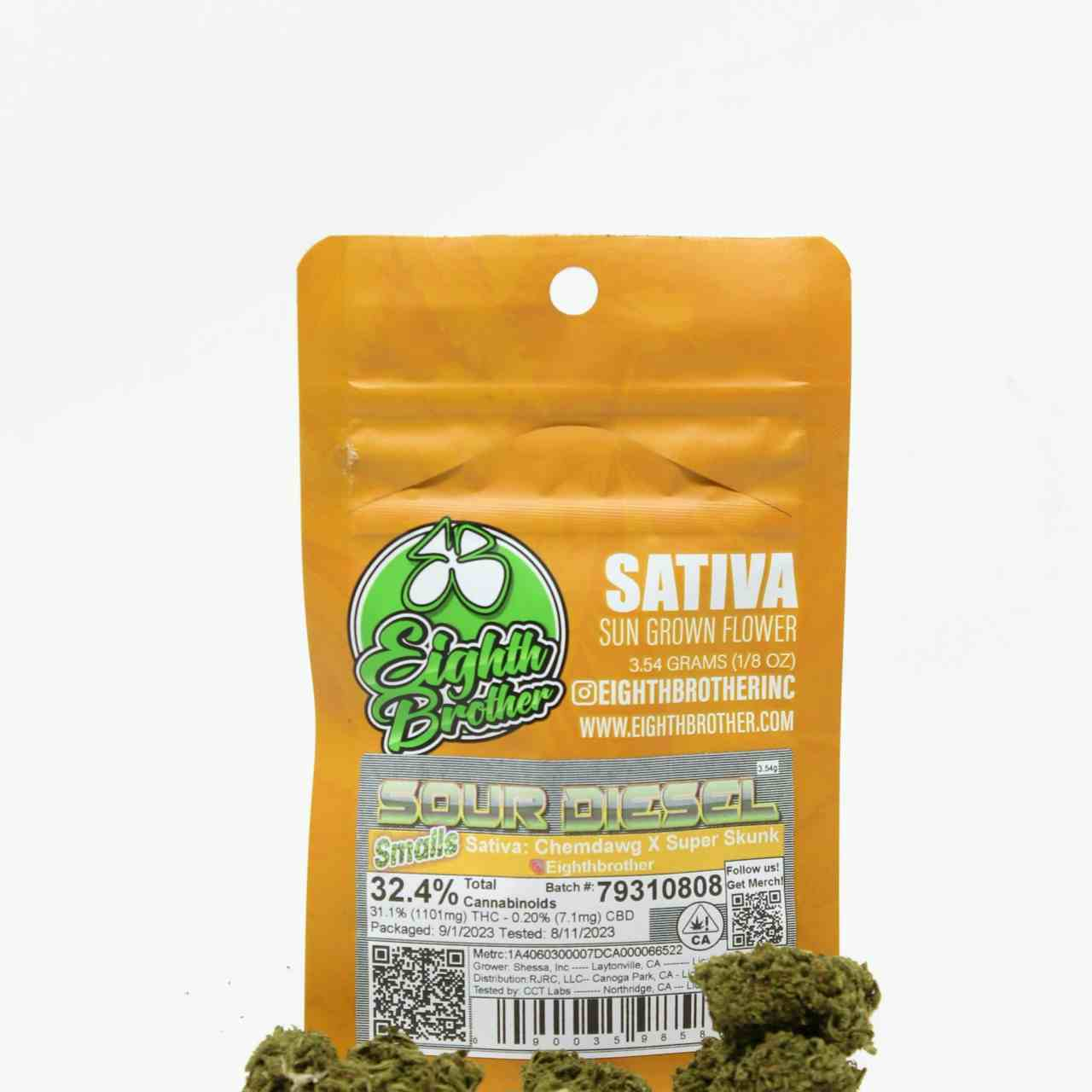 Sour Diesel Smalls (3.54g - 1/8 oz)