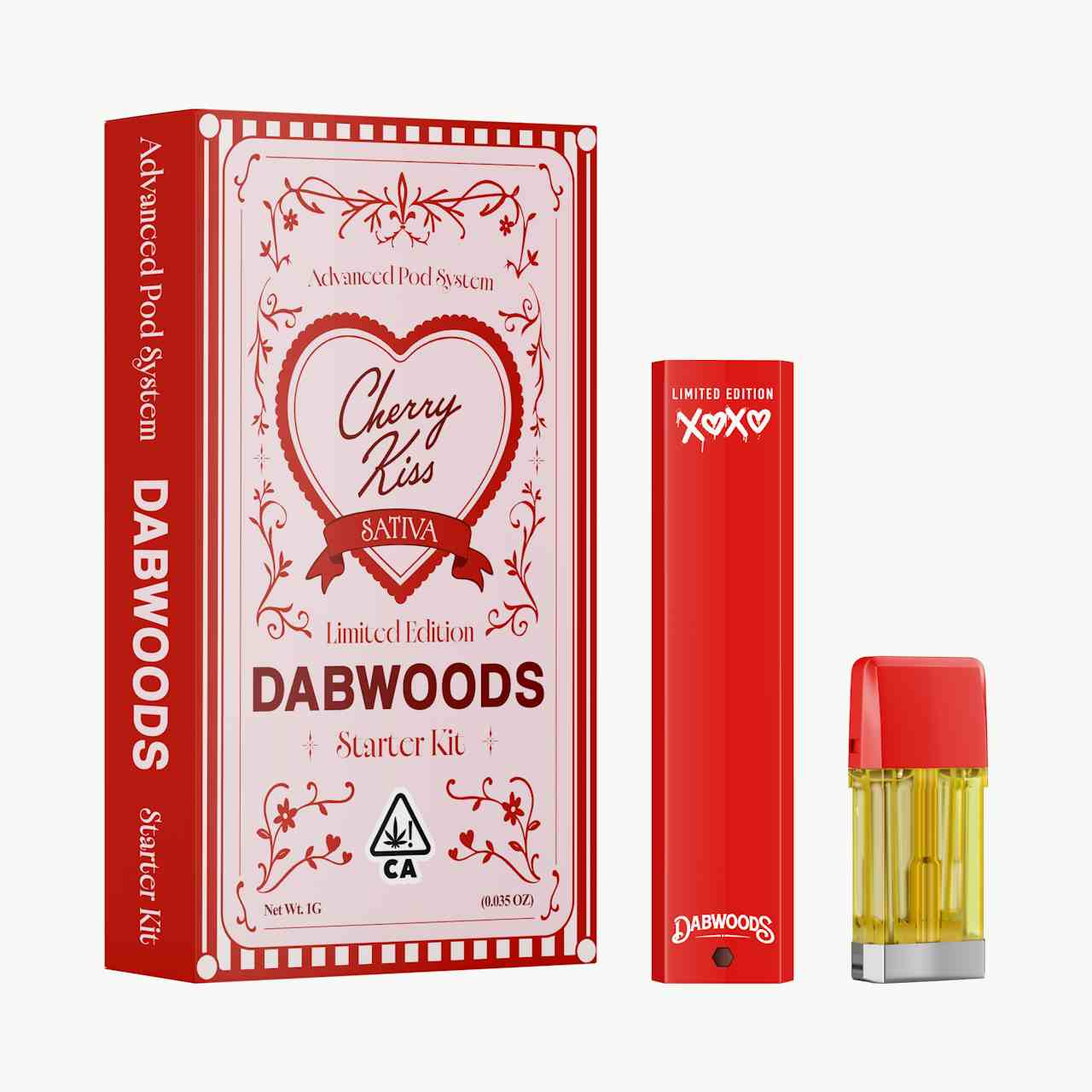 VAPE - STARTER KIT CHERRY KISS 1G