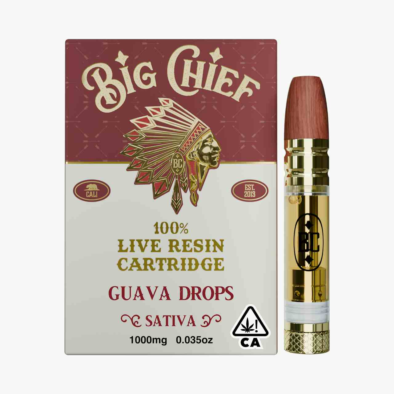 GUAVA DROPS - 1G 100% Live Resin Cartridge