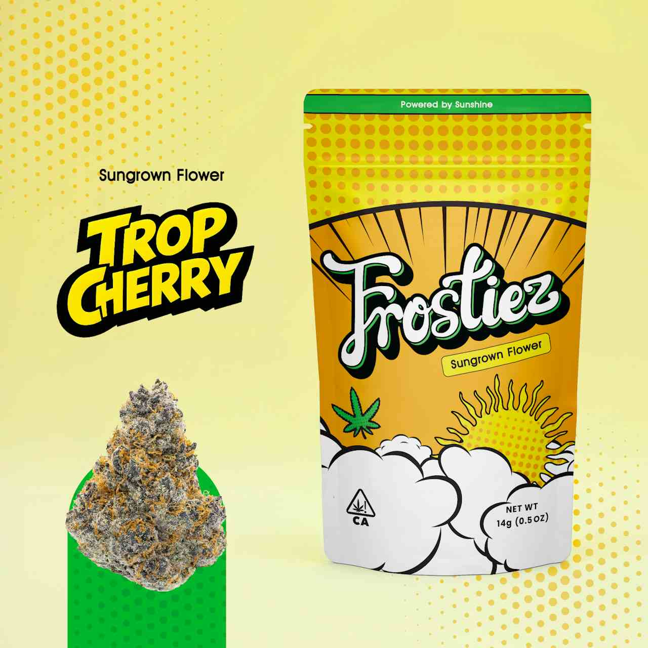 Trop Cherry SunGrown Flower - 14g - Hybrid - New Drop