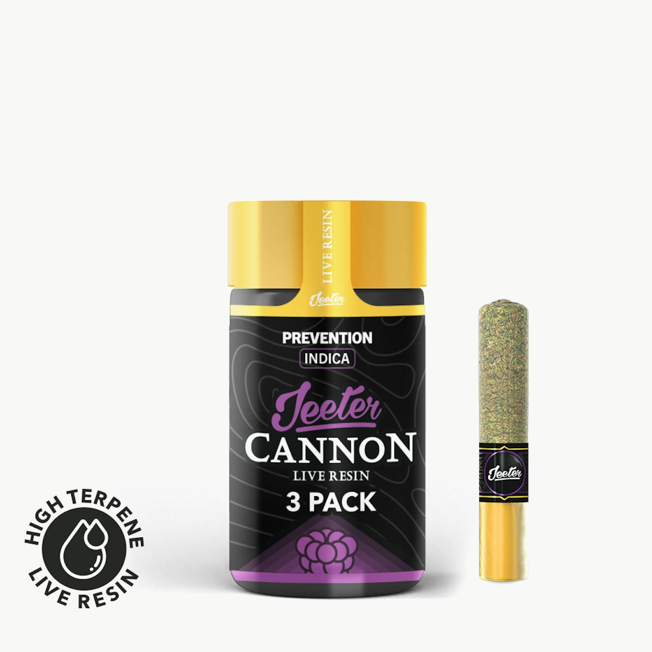 Jeeter Cannon Live Resin - 3 Pack - Prevention