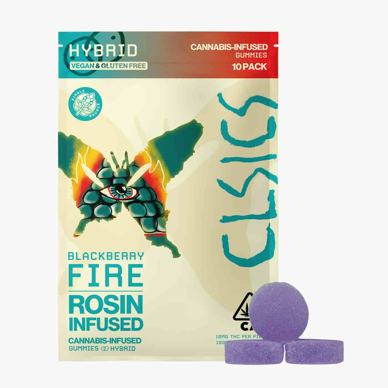 Blackberry Fire - 10Pk GUMMIES LIVE ROSIN INFUSED