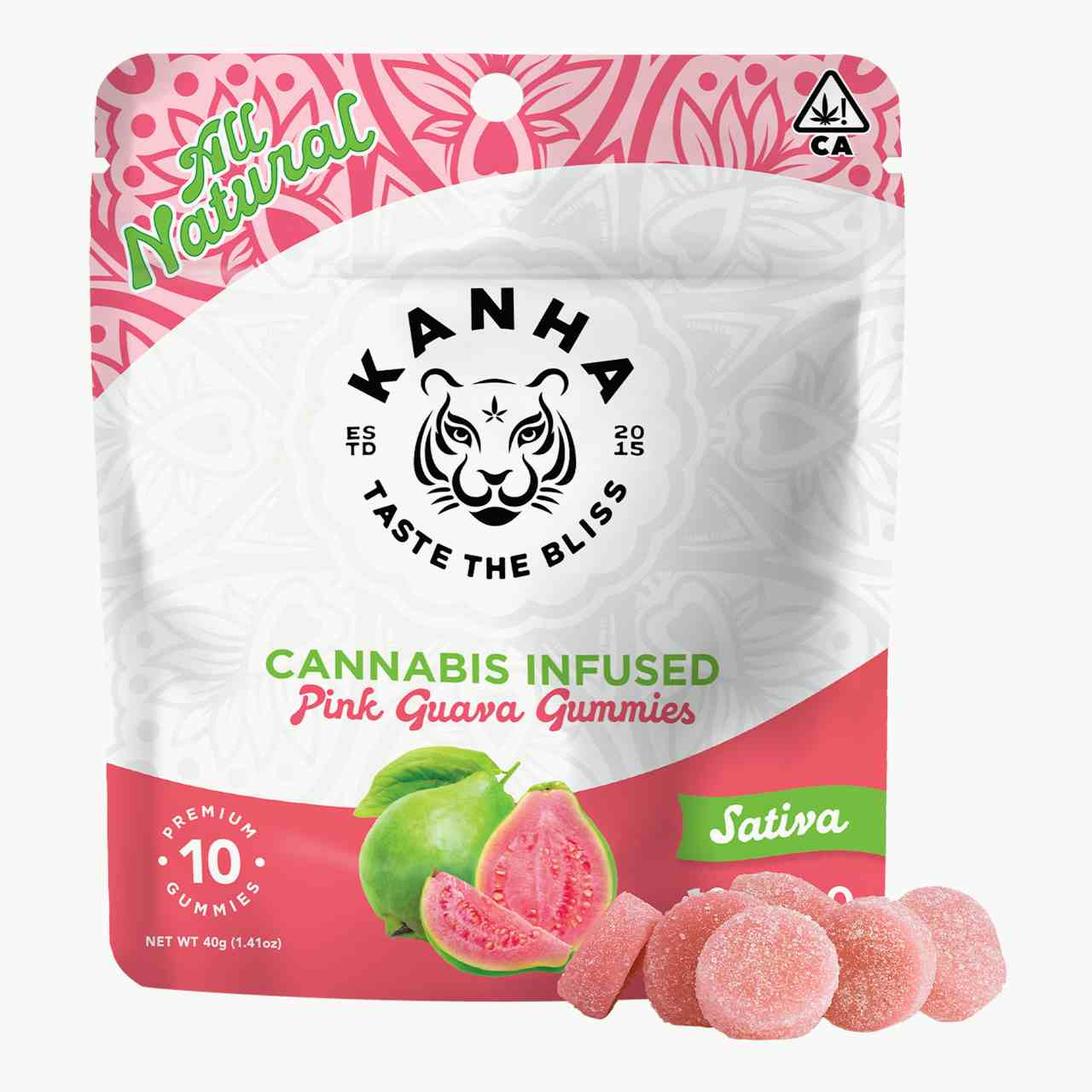 Pink Guava | Classic | Sativa | 100mg THC | 10-pack