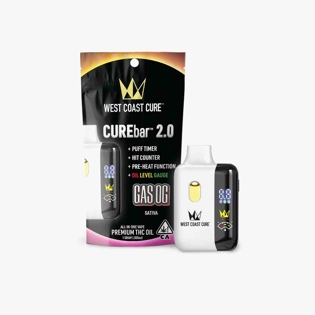 Gas OG - 1G AIO CUREbar 2.0