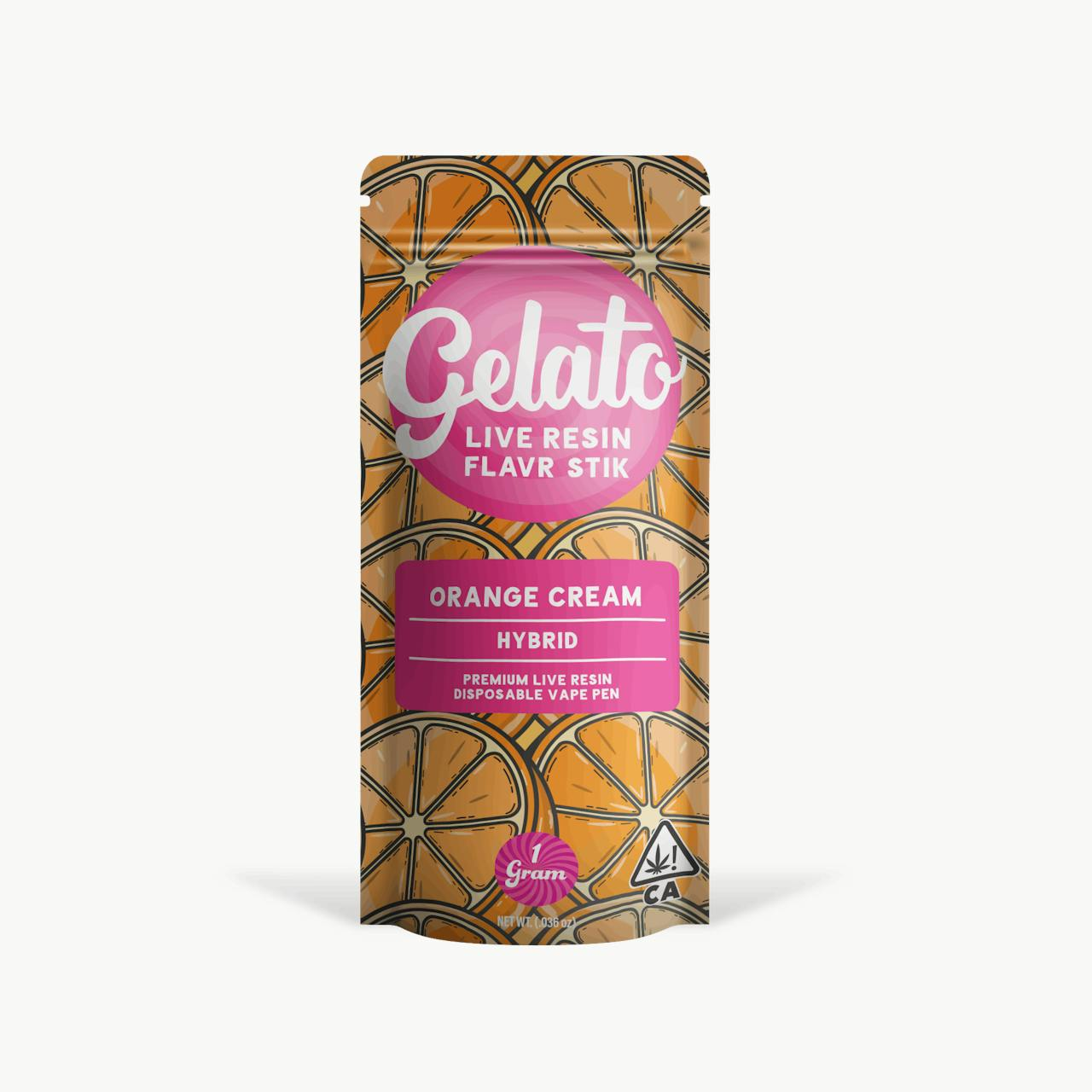 Orange Cream Flavr Stick