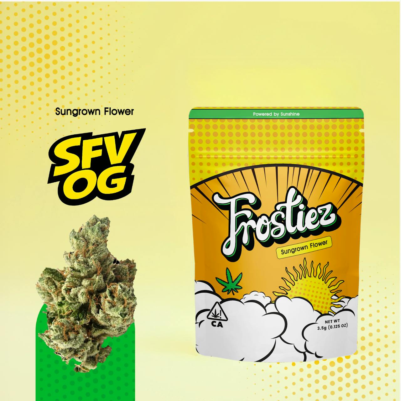 SFV OG SunGrown Flower - 3.5g - Indica - New Drop