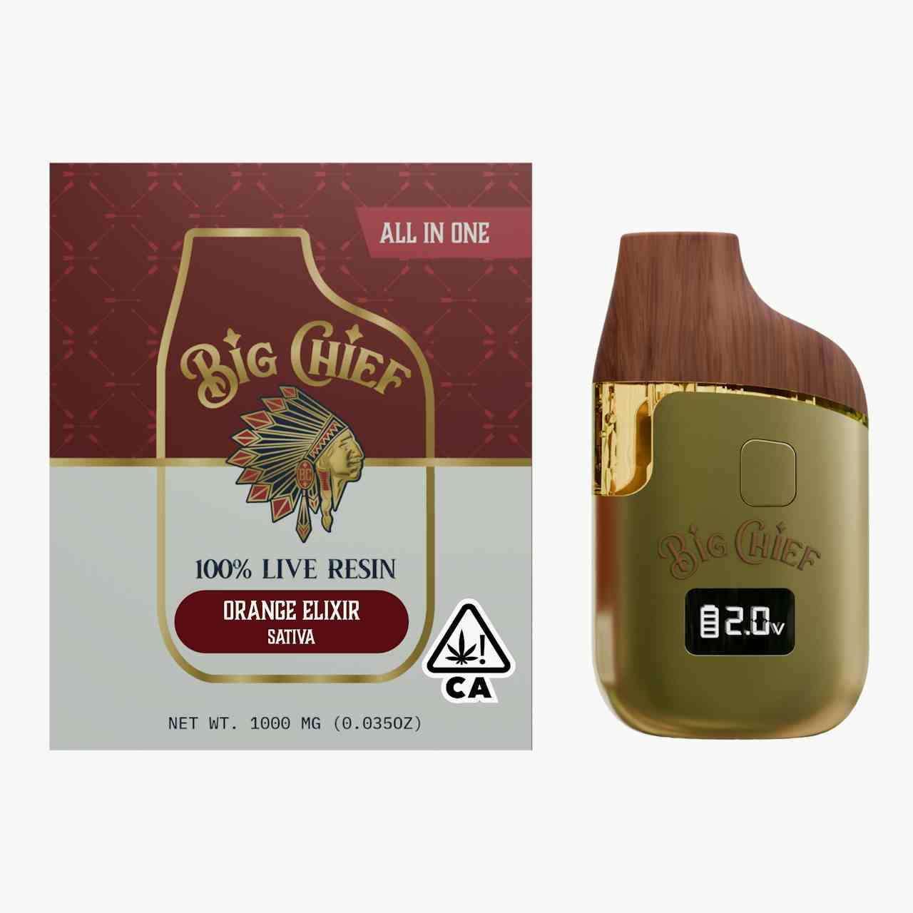 ORANGE ELIXIR - 1G 100% Live Resin All-In-One