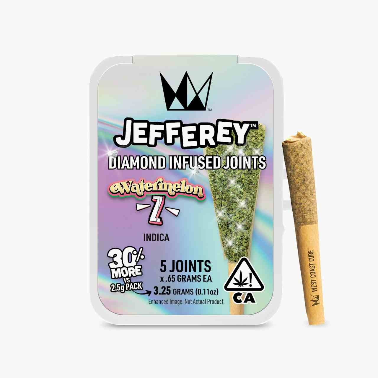 Watermelon Z - Jefferey Infused Joint .65g 5 Pack