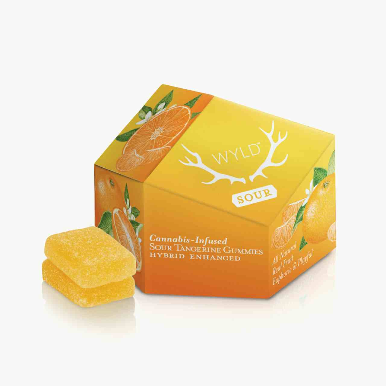 Sour Tangerine Hybrid Enhanced Gummies