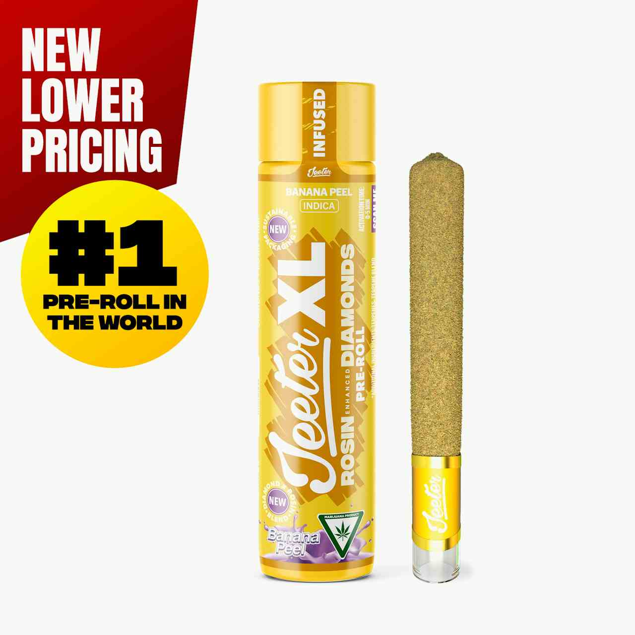 Jeeter XL | Quad-Infused - Banana Peel