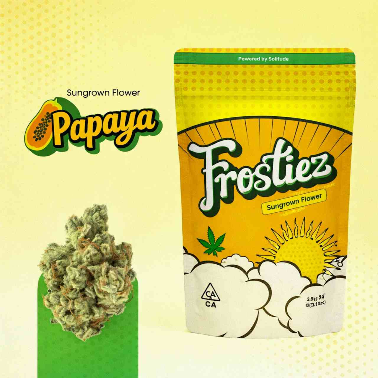Papaya Smalls SunGrown Flower - 28g - Indica - New Drop