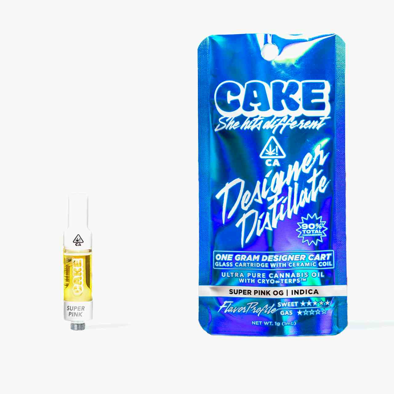 Super Pink OG - 1g - Indica- Cartridge