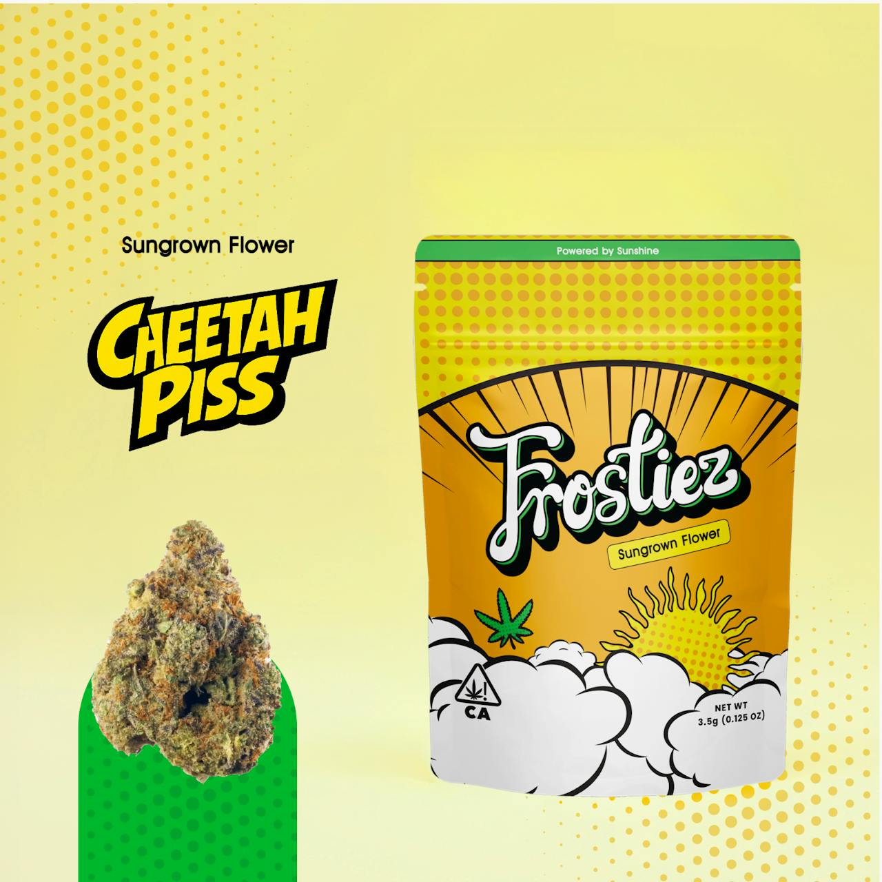 Cheetah Piss SunGrown Flower - 3.5g - Sativa - New Drop