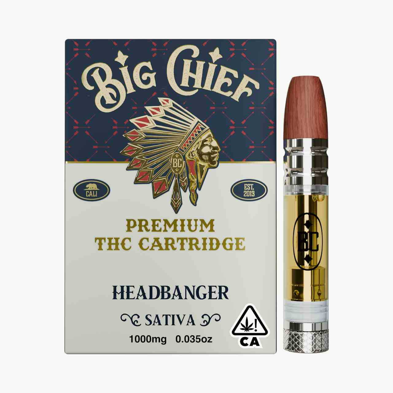 Big Chief 1g Cartridge - Headbanger