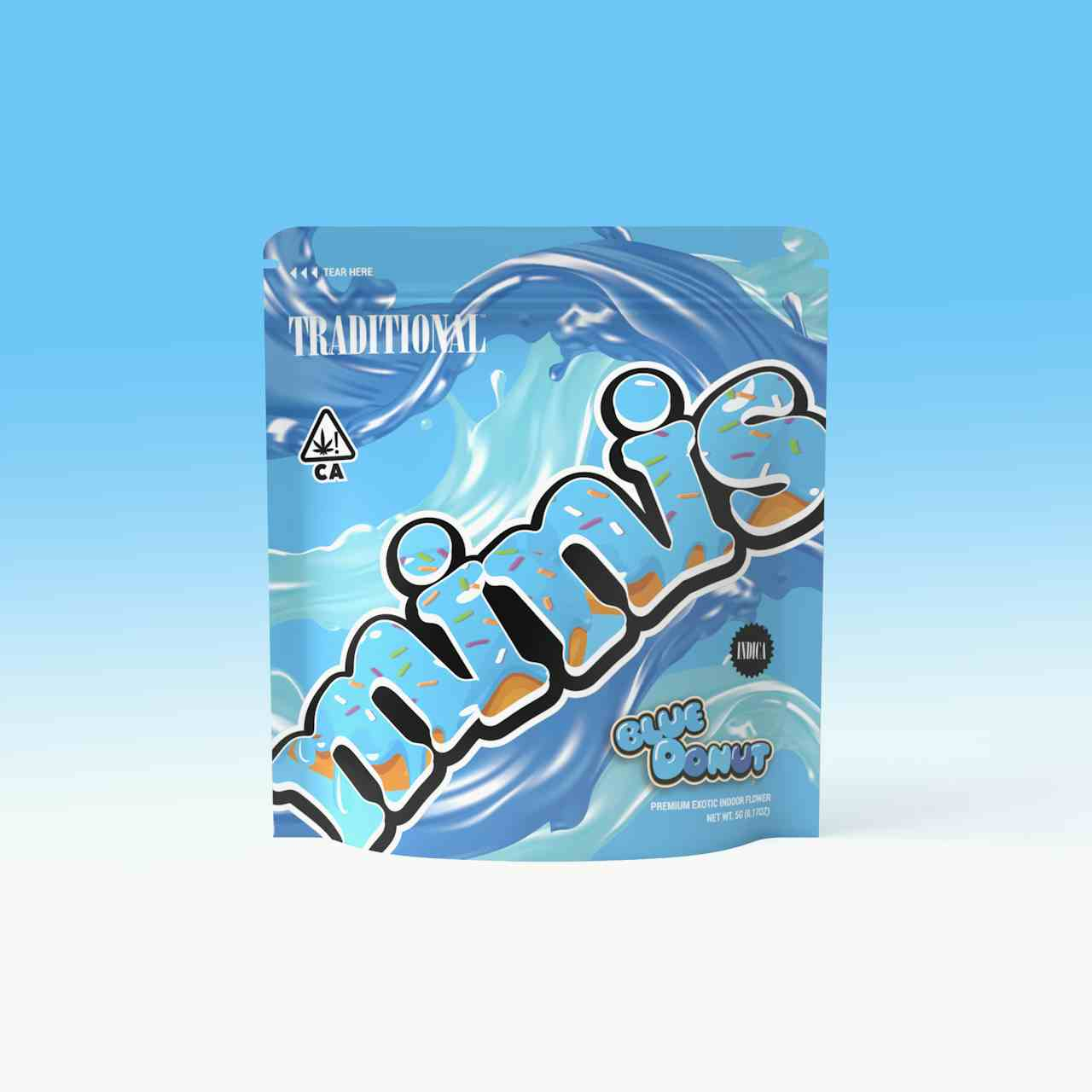 Traditional - Blue Donut Minis 5g