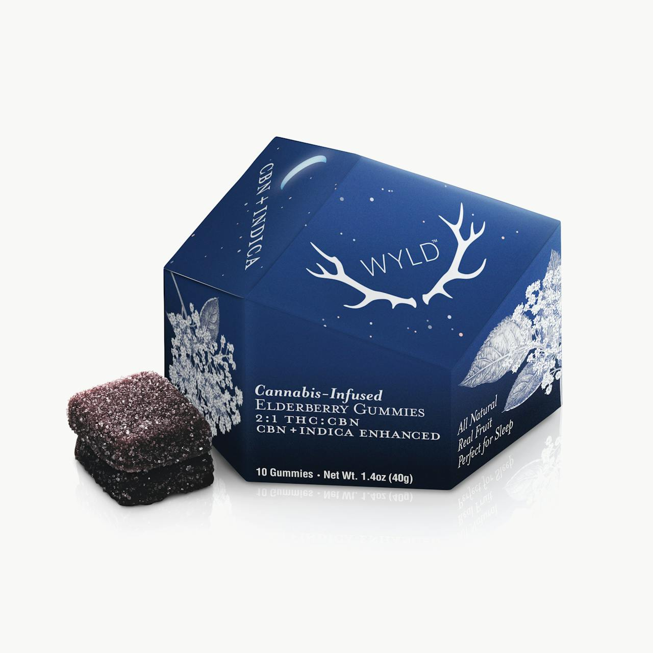 Elderberry 2:1 CBN + Indica Enhanced Gummies