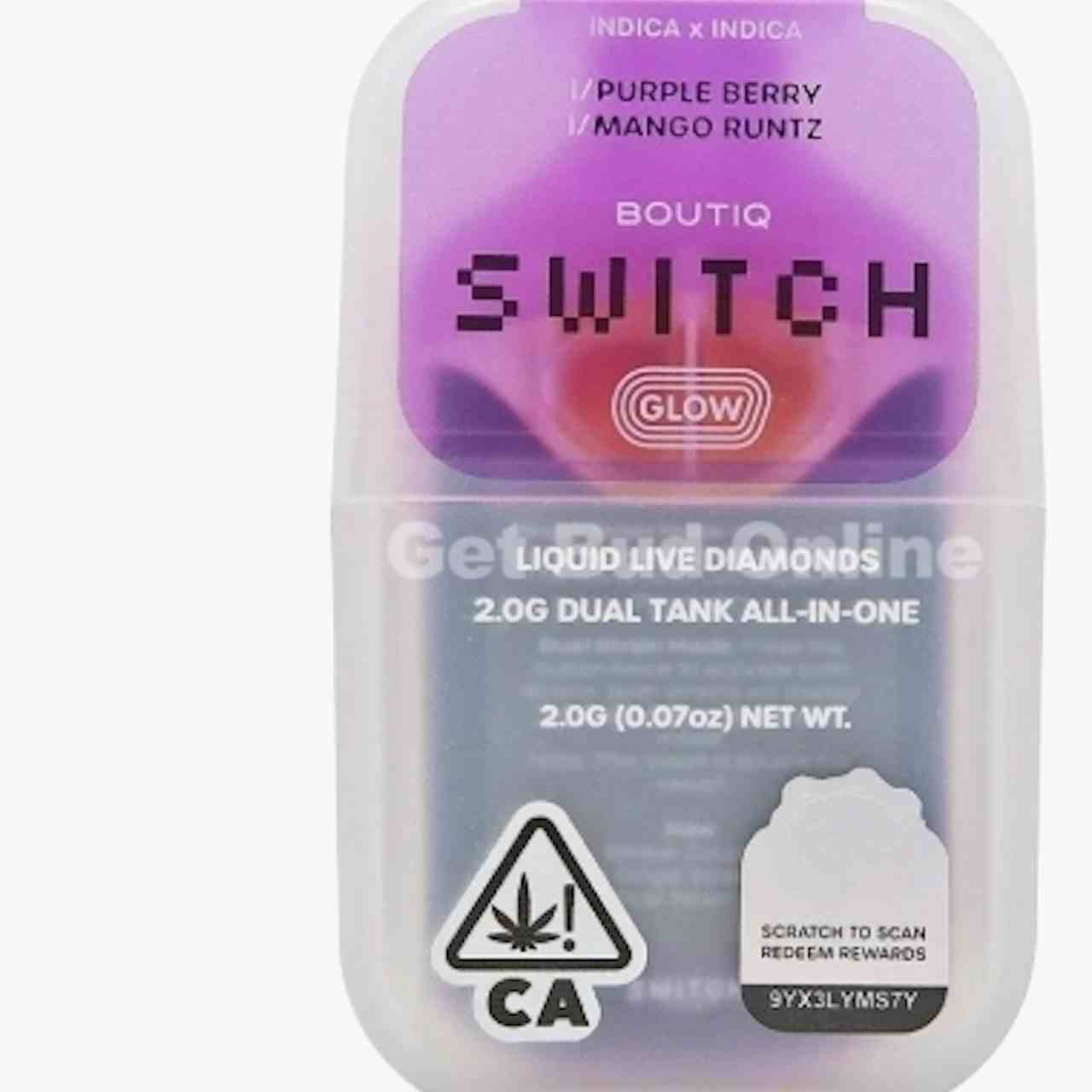 Boutiq | Purple Berry × Mango Runtz | Glow Disposable | 1G