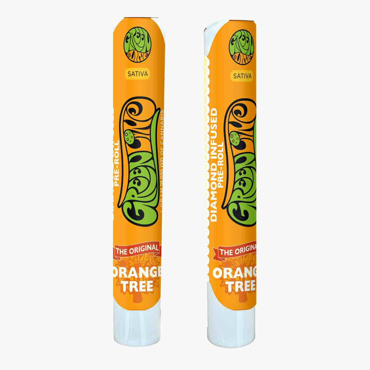 Orange Tree - Diamond Infused - Indoor Flower Pre-Roll - Sativa - 1g