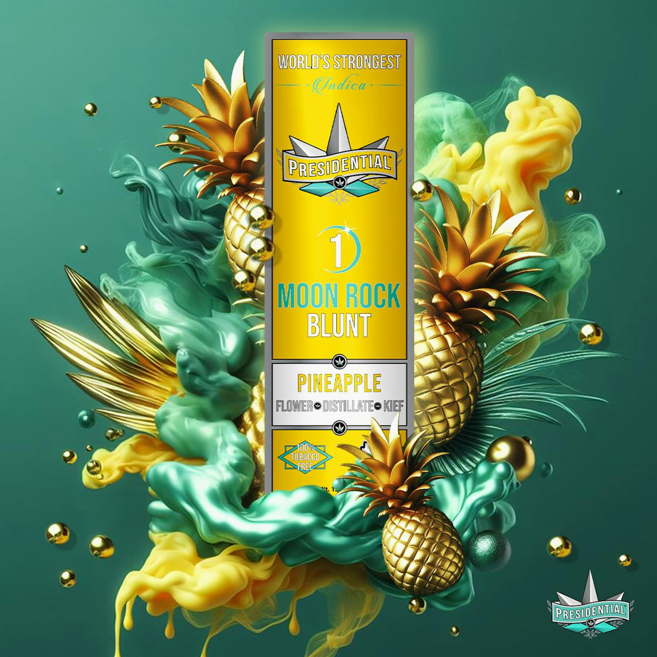 Presidential Moon Rock Blunt - Pineapple (1.5g)