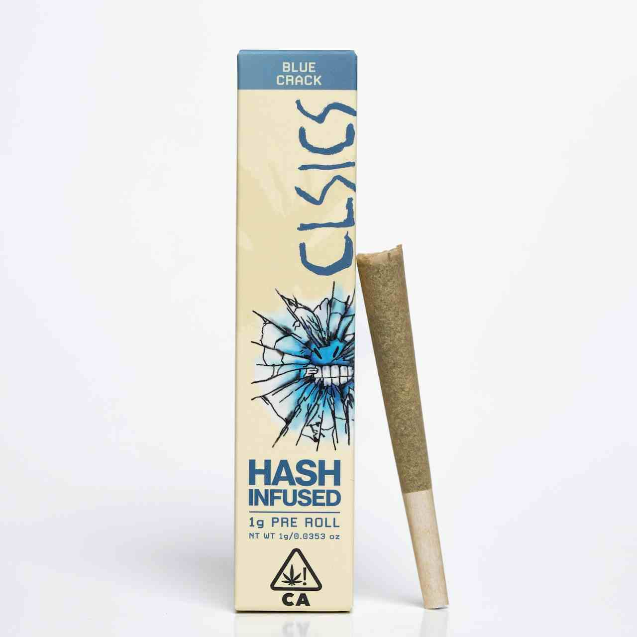 Blue Crack - 1g Hash Infused Pre Roll