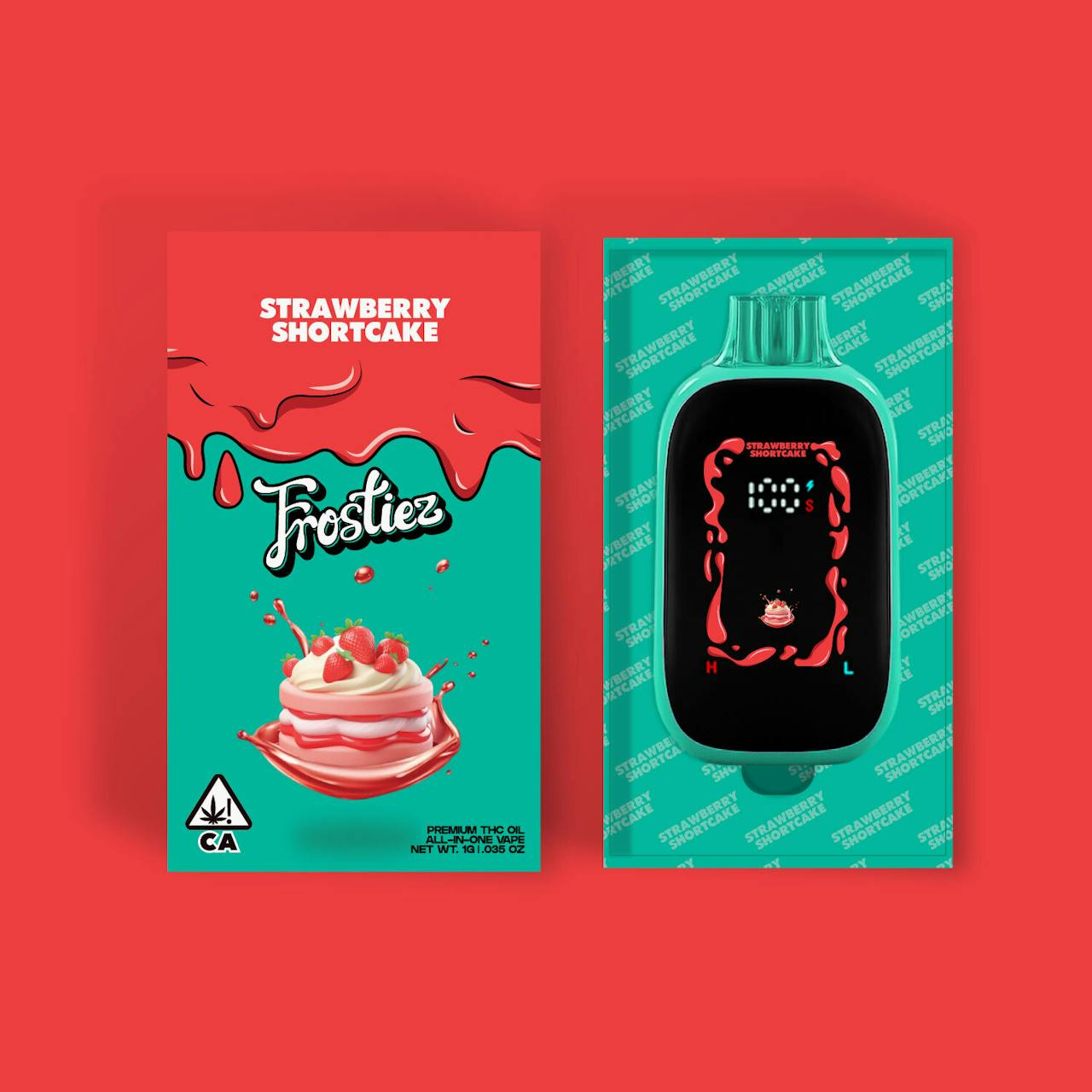 Strawberry Cough FrostBar - 1G AIO